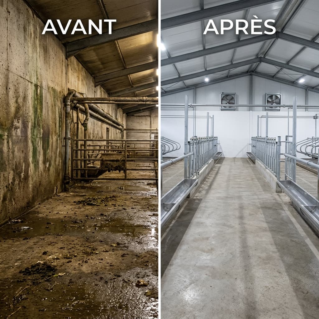 Pourquoi certaines fermes restent instables malgré des désinfections coûteuses