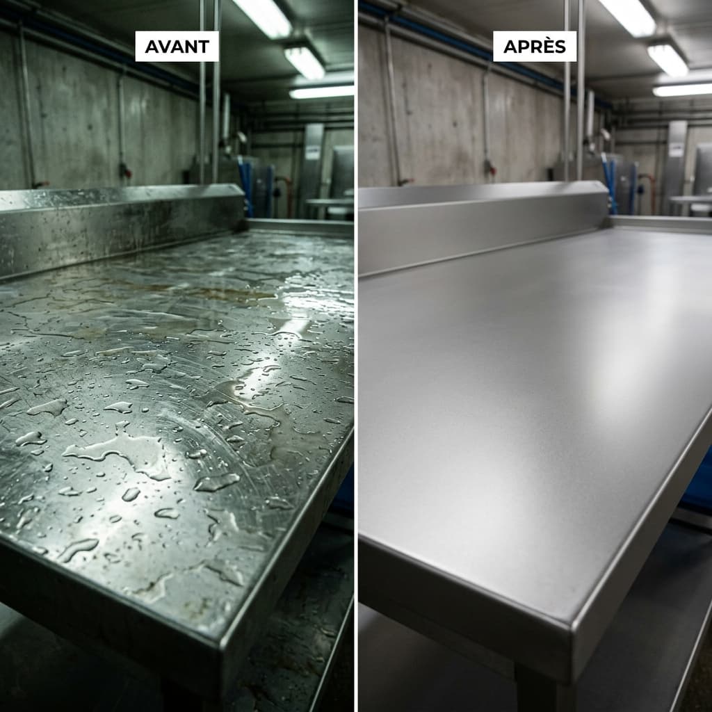 Les surfaces brillantes sont parfois les plus dangereuses