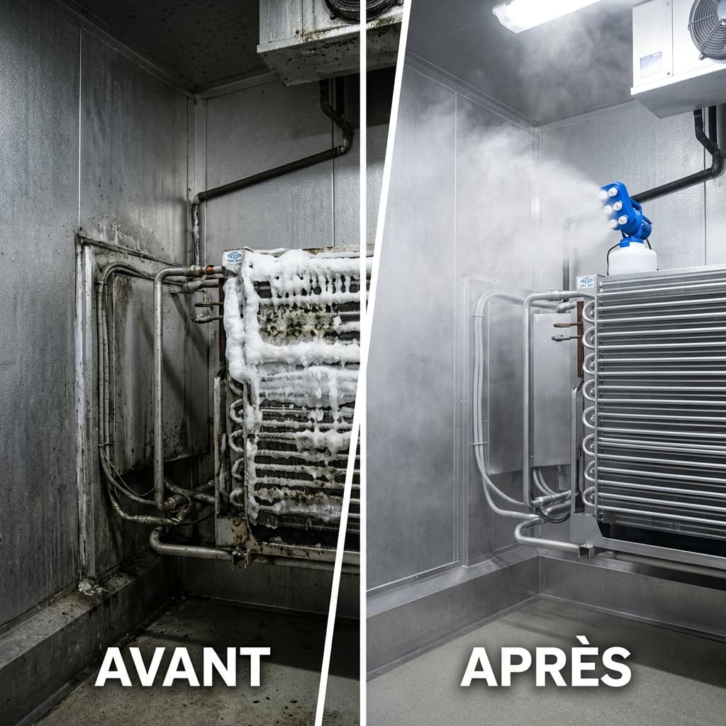 Why some cold rooms still smell "musty" despite correct temperatures