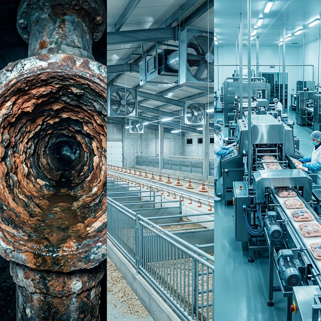 OXYLIS HOCl — canalisations d'eau, bâtiment d'élevage, industrie agroalimentaire
